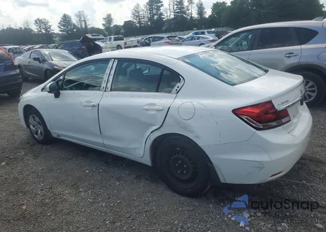 2014 Honda Civic Lx из США, поврежденный, VIN 2HGFB2F56EH504818